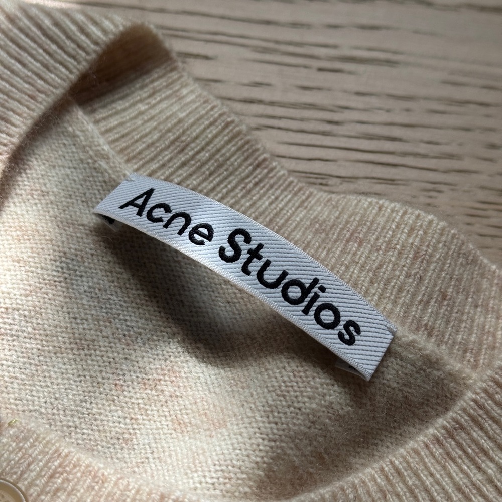 Acne Studios x MOOMIN wool Cardigan Sweater - Picture 3 of 10